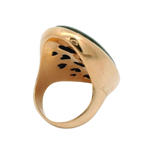 Echt groß - Statement Ring mit Labradorit – Bild 3