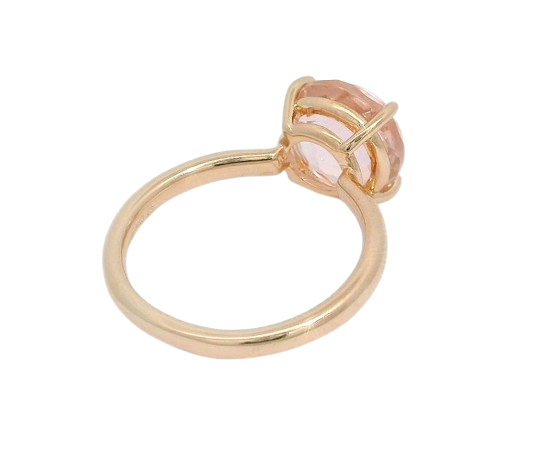 Golden Rose - lachsrosa Bronzallure Solitaire in Rosé – Bild 4